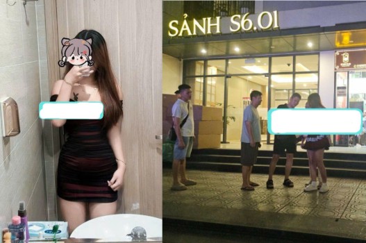 Hot girl làm gái gọi bị quay lén